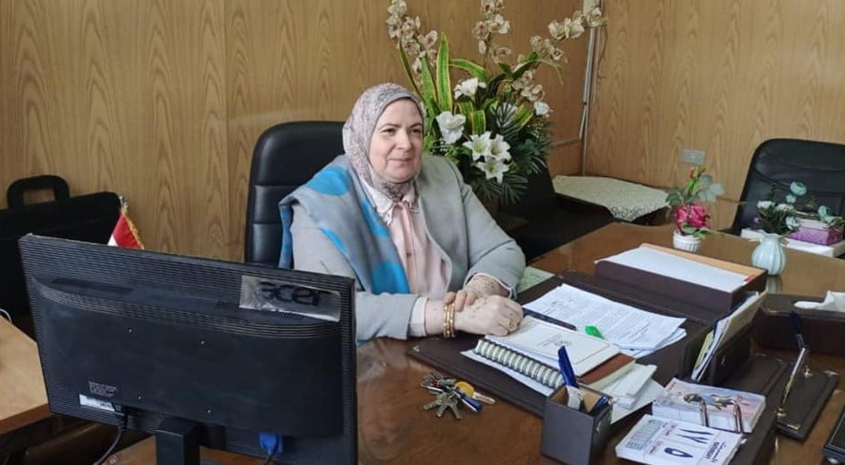 رندا حلاوة رئيس الادارة المركزية لمركز اعداد القيادات التربوية
