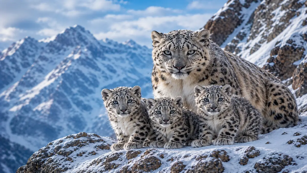 snow-leopard-cubs-wildlife
