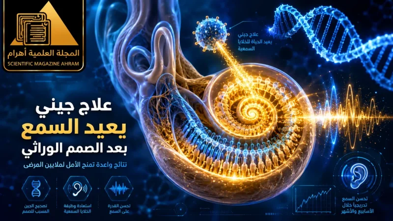 علاج تجريبي يعيد السمع جزئيًا