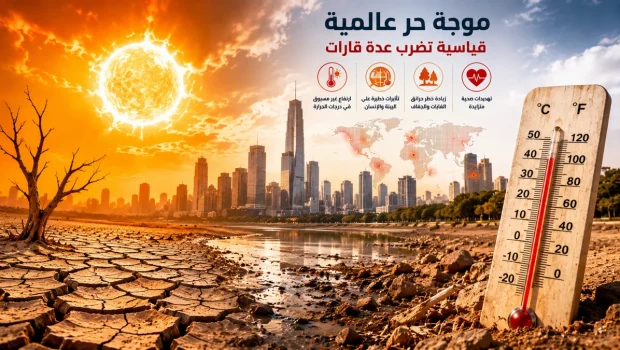 صيف مشتعل يضرب العالم.. درجات حرارة قياسية تكشف تسارع أزمة المناخ