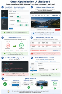 Guest Optimization في LiteSpeed Cache