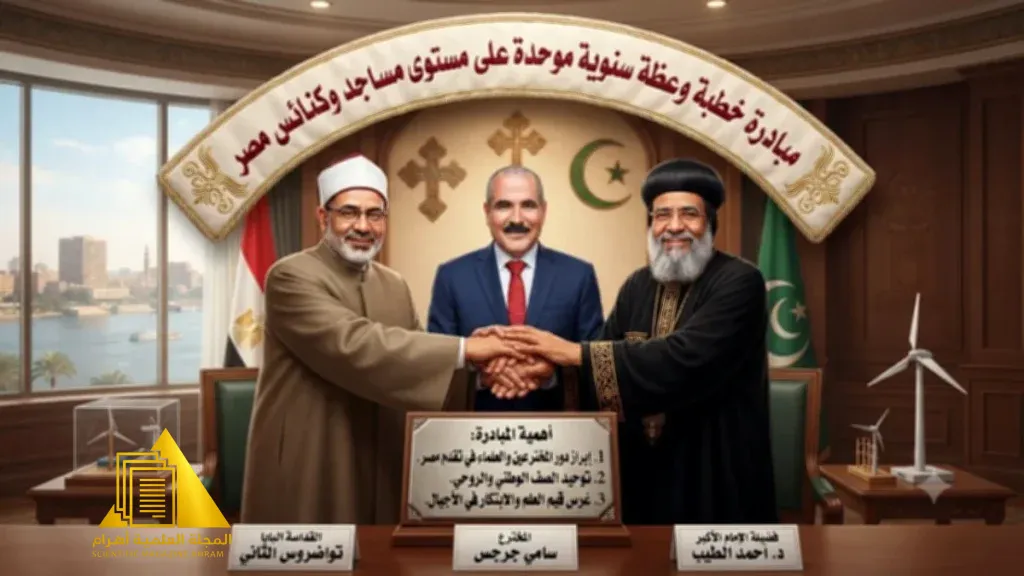 نداء المخترع سامي جرجس لتوحيد رسالة المنابر والمذابح لدعم المبتكرين