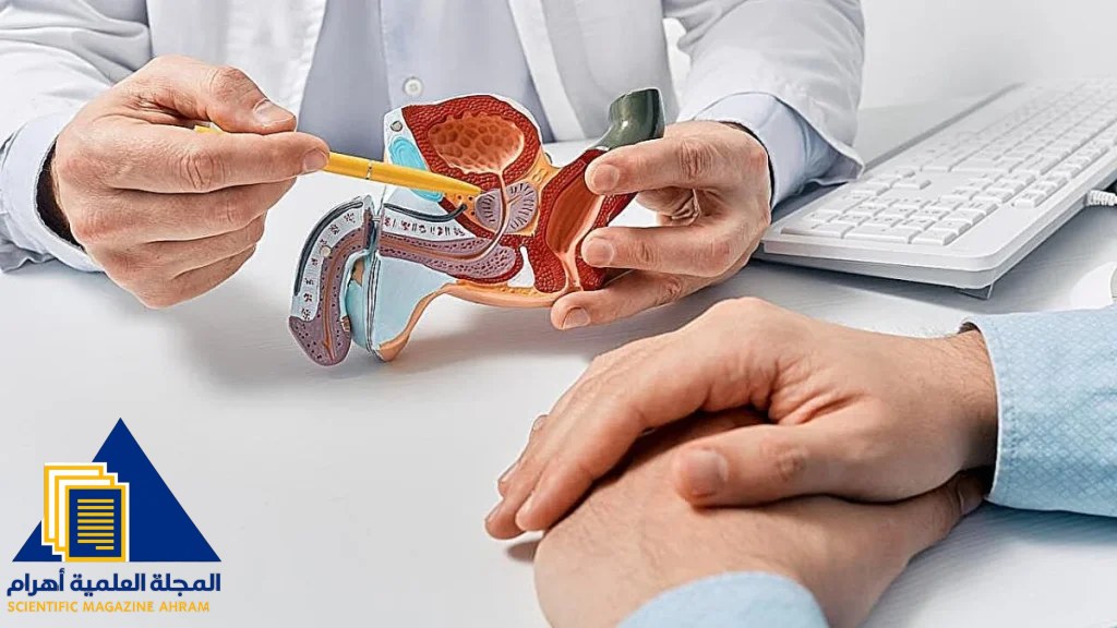 صورة توضيحية لتقنية علاج موضعية داخلية لغدة البروستاتا
