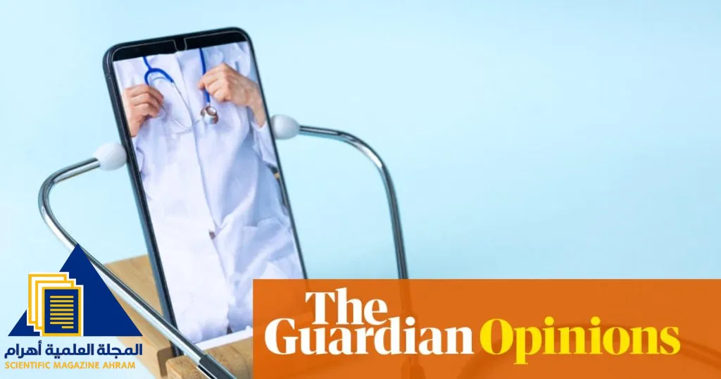 شاشة ذكاء اصطناعي تحلل ملامح وجه شخص لتقدير عمره البيولوجي وصحته